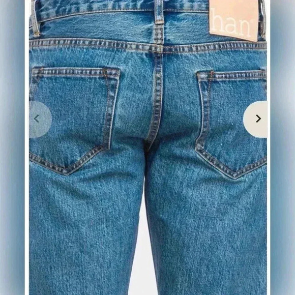 Han KJOBENHAVN Selvage Tapered Blue Jeans Size 26 - Picture 6 of 6